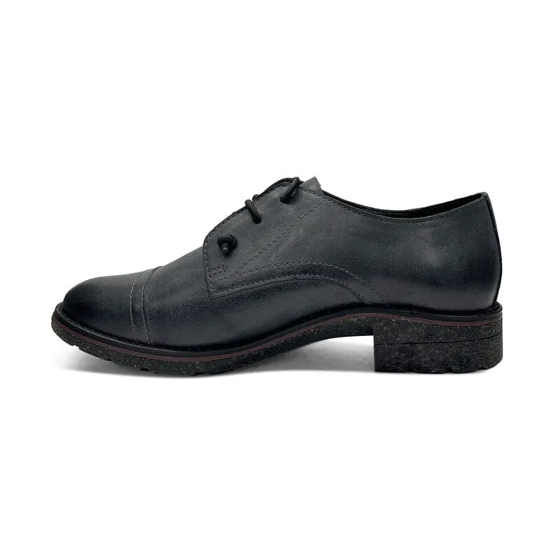 Aetrex Women's Gina Oxfords- Black