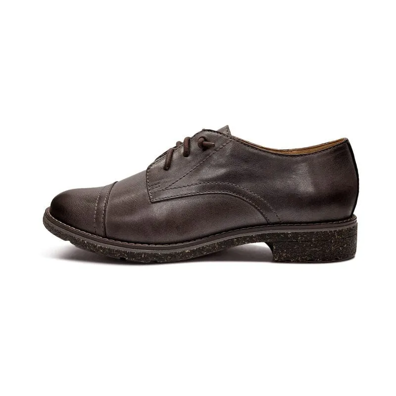 Aetrex Women's Gina Oxfords- Dark Brown