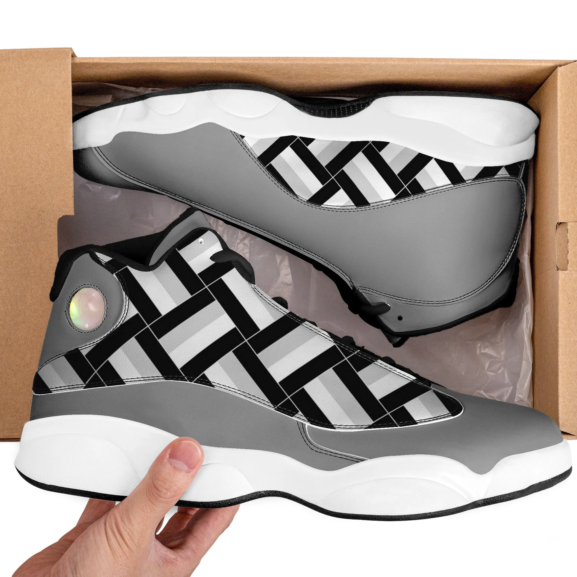 Basketball Shoes - Grey