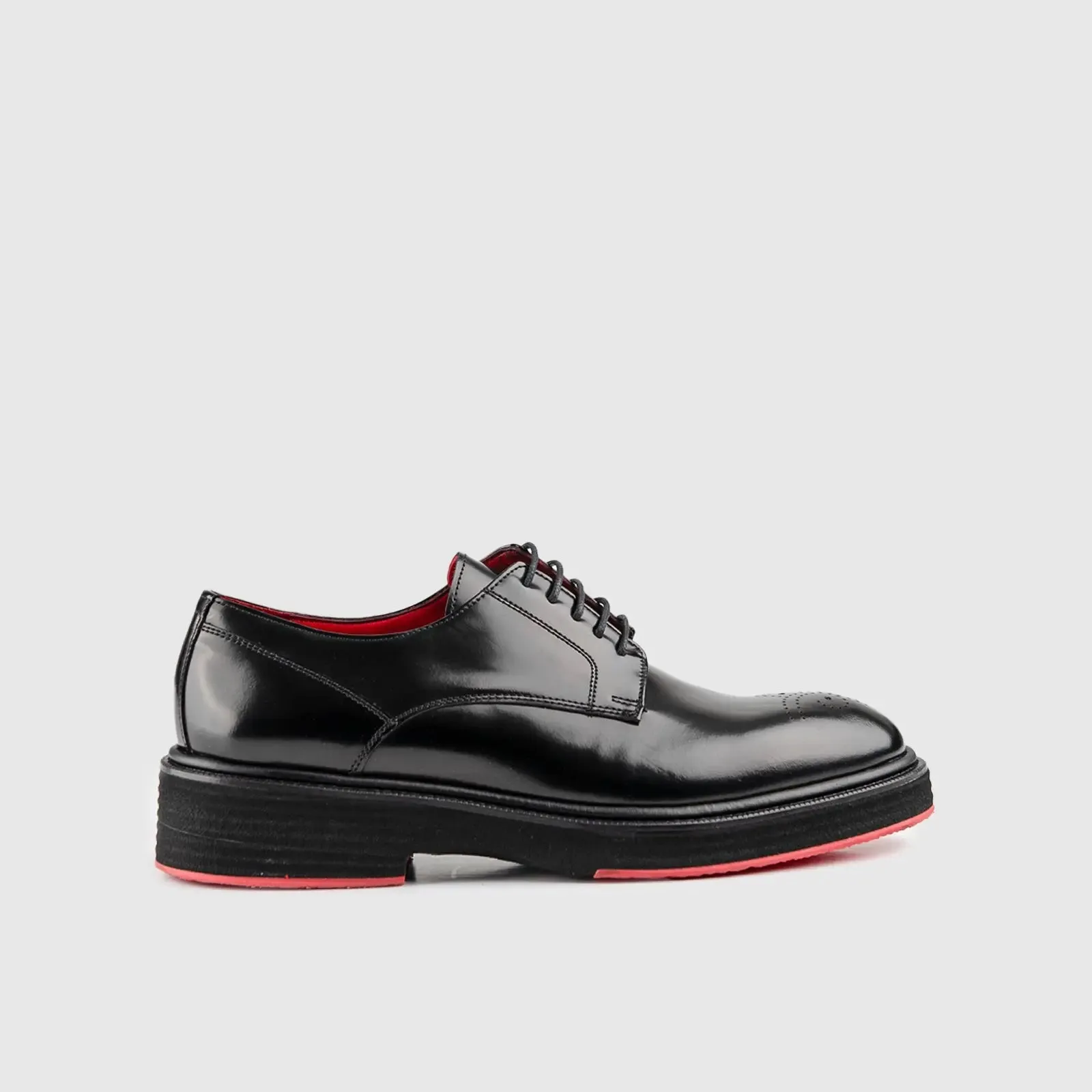 Chunky Sole Dress Oxfords Black  0234/2