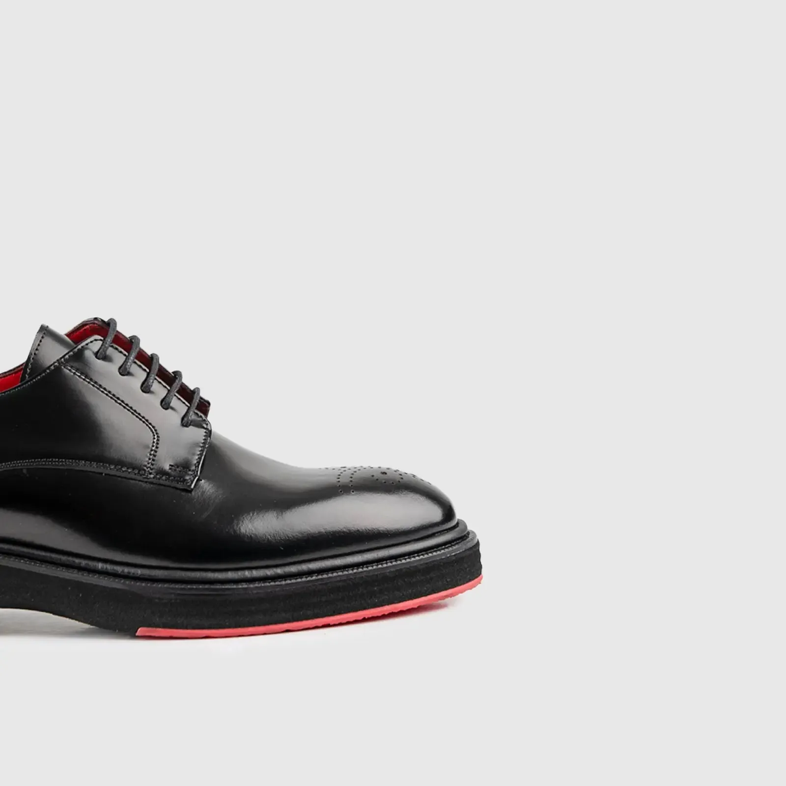 Chunky Sole Dress Oxfords Black  0234/2