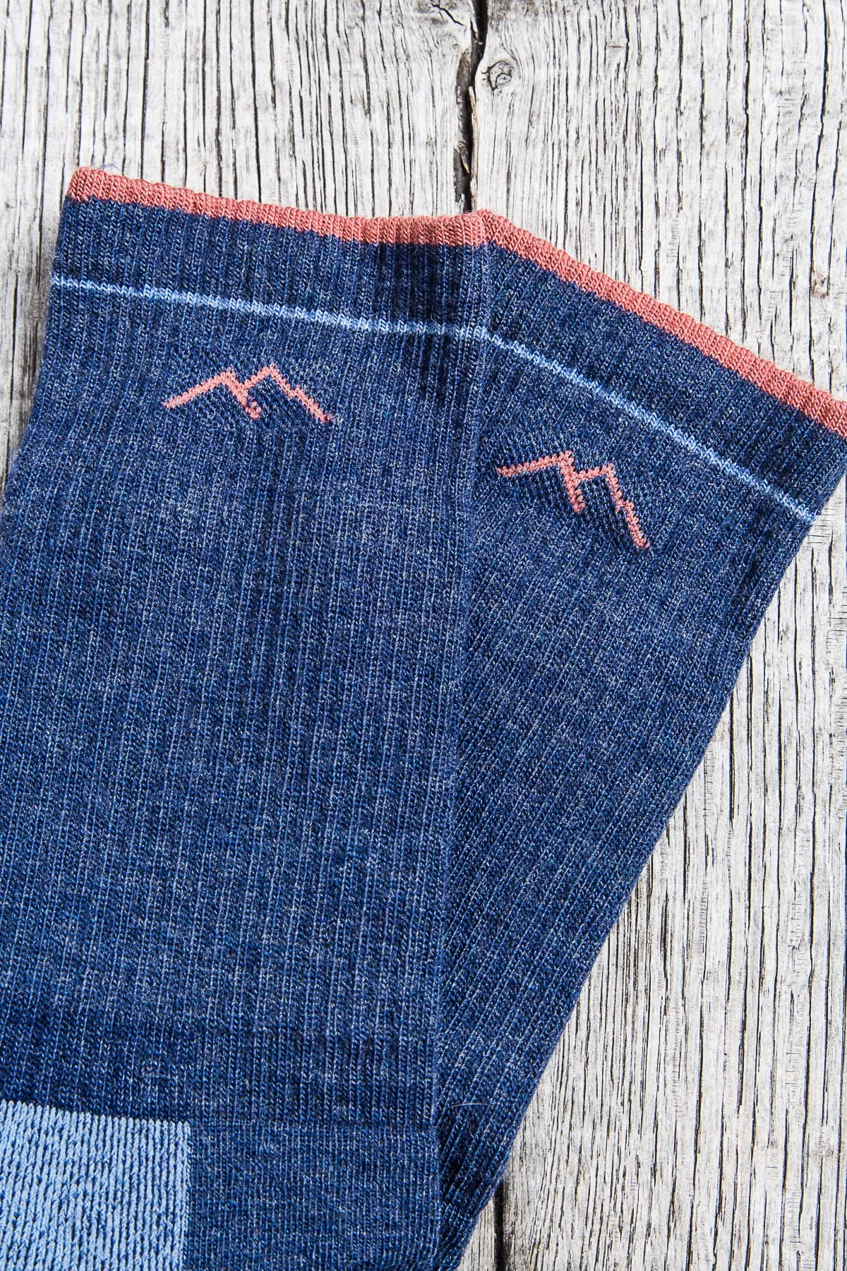 Darn Tough 1908 Denim Womens Wool Socks Hiker Boot Sock Full Cushion