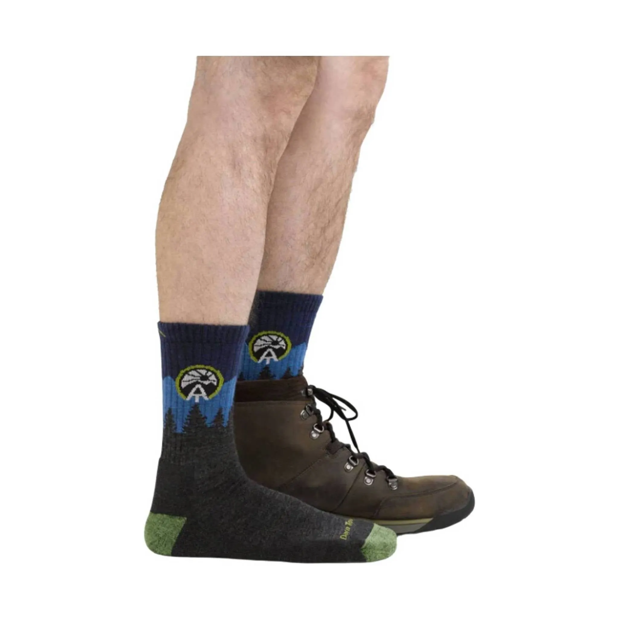 Darn Tough Vermont ATC Micro Crew Midweight Hiking Sock - Eclipse