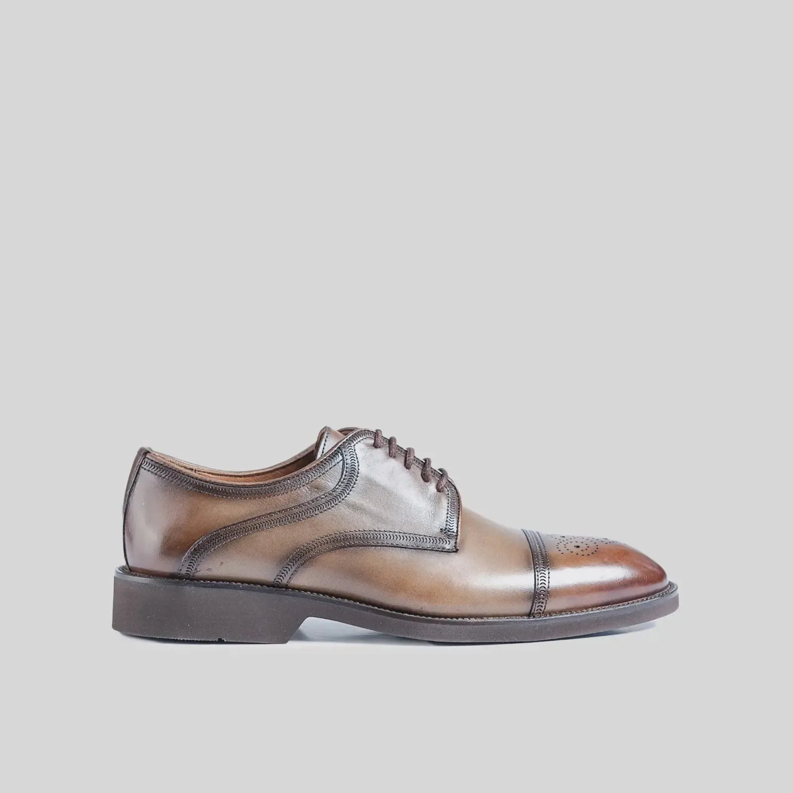Dress Oxfords 123-54 Tan Brown