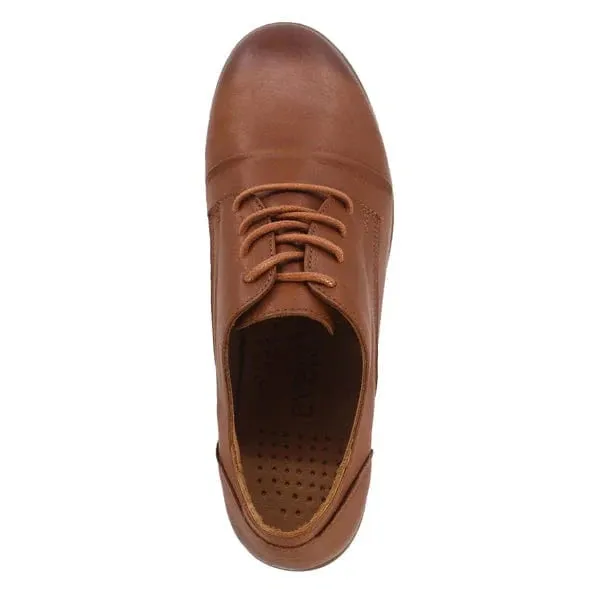 Everly Women's Louisa Oxfords- Tan Leather