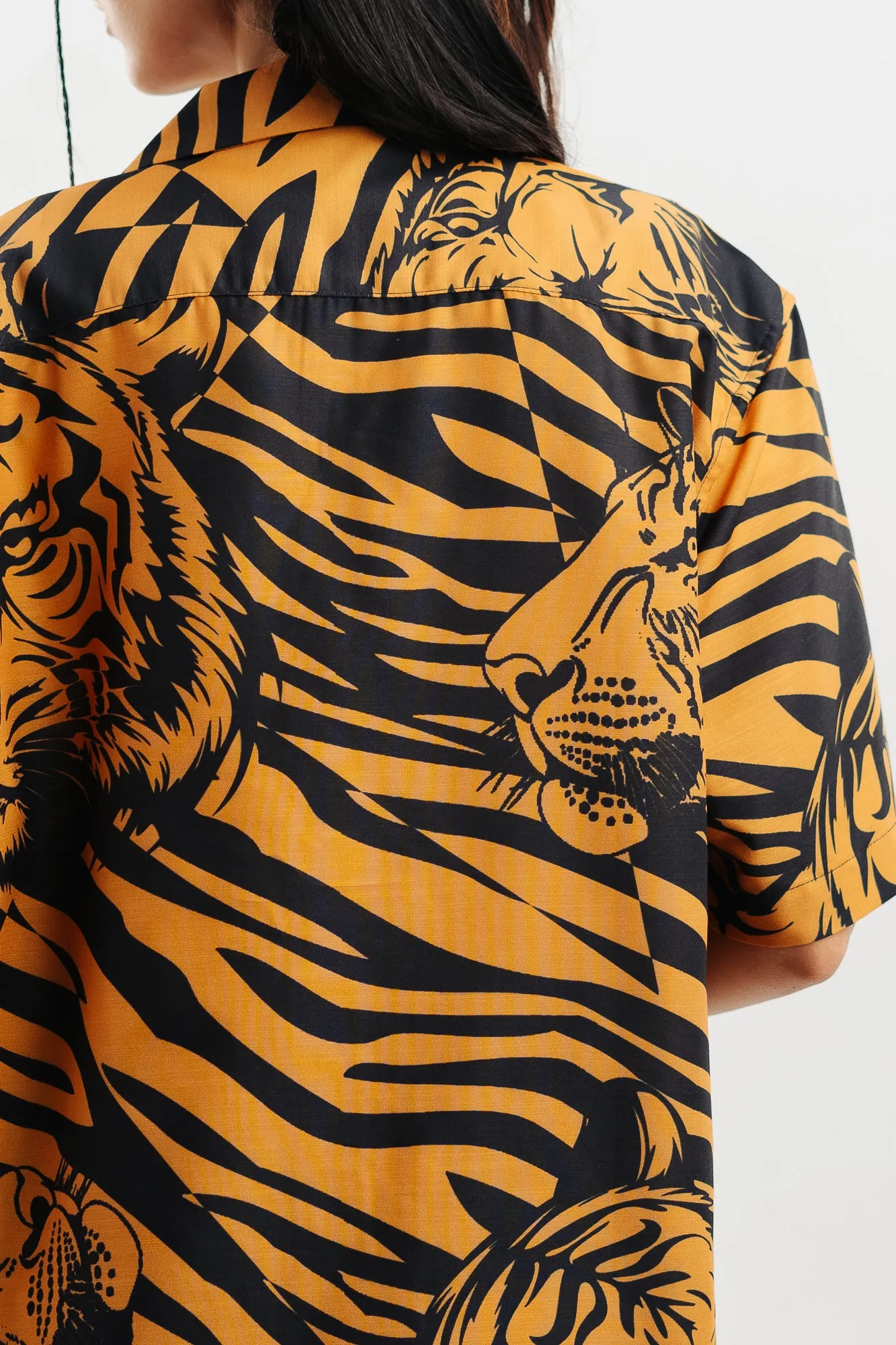 Feline Pattern Shirt