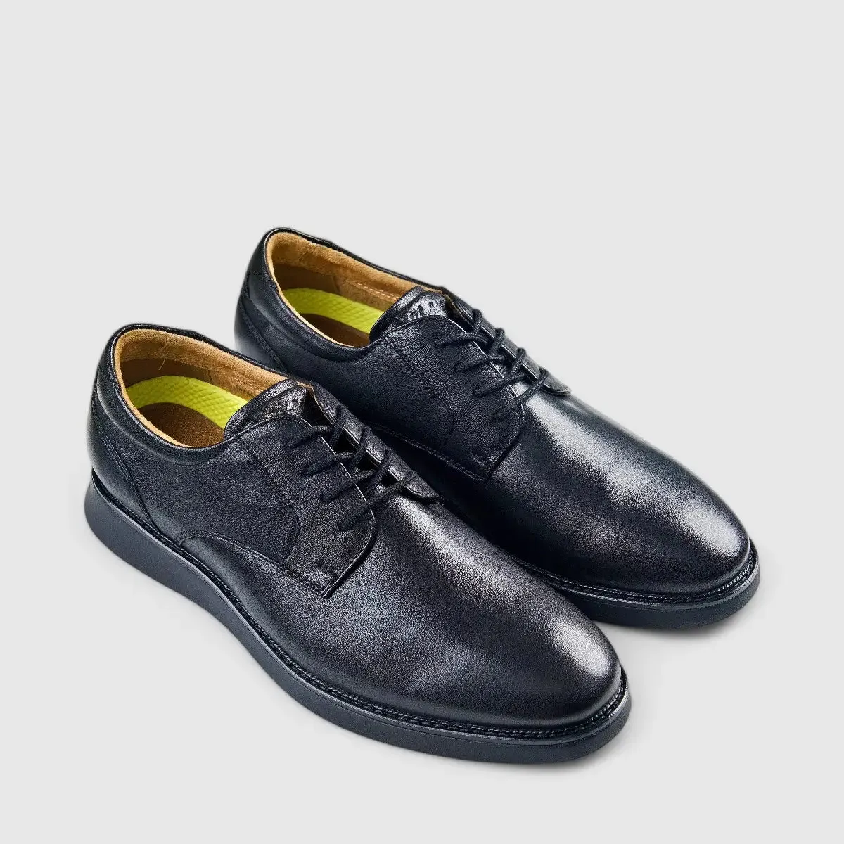 Florsheim Launch Plain Toe Lace Up Black 14440