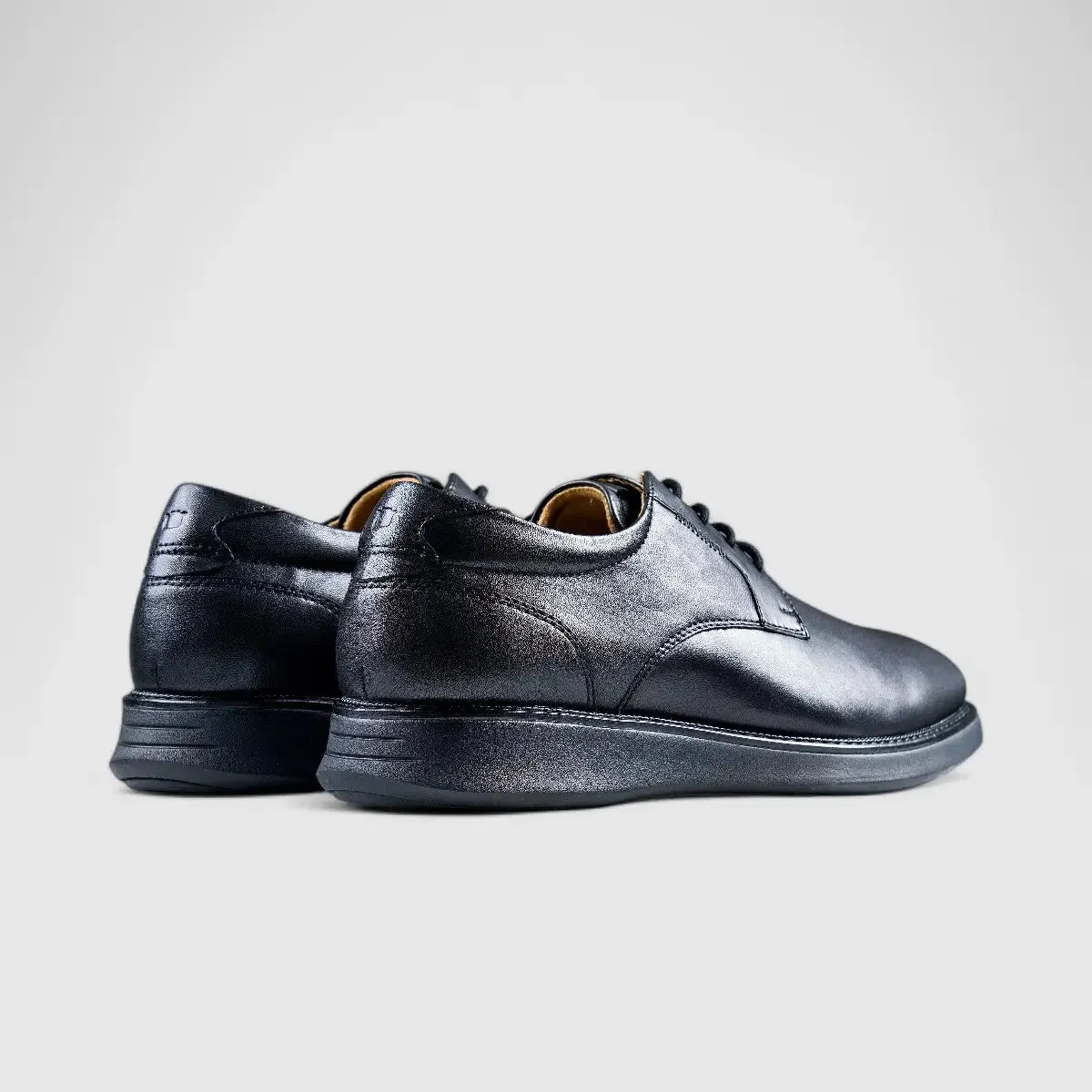 Florsheim Launch Plain Toe Lace Up Black 14440