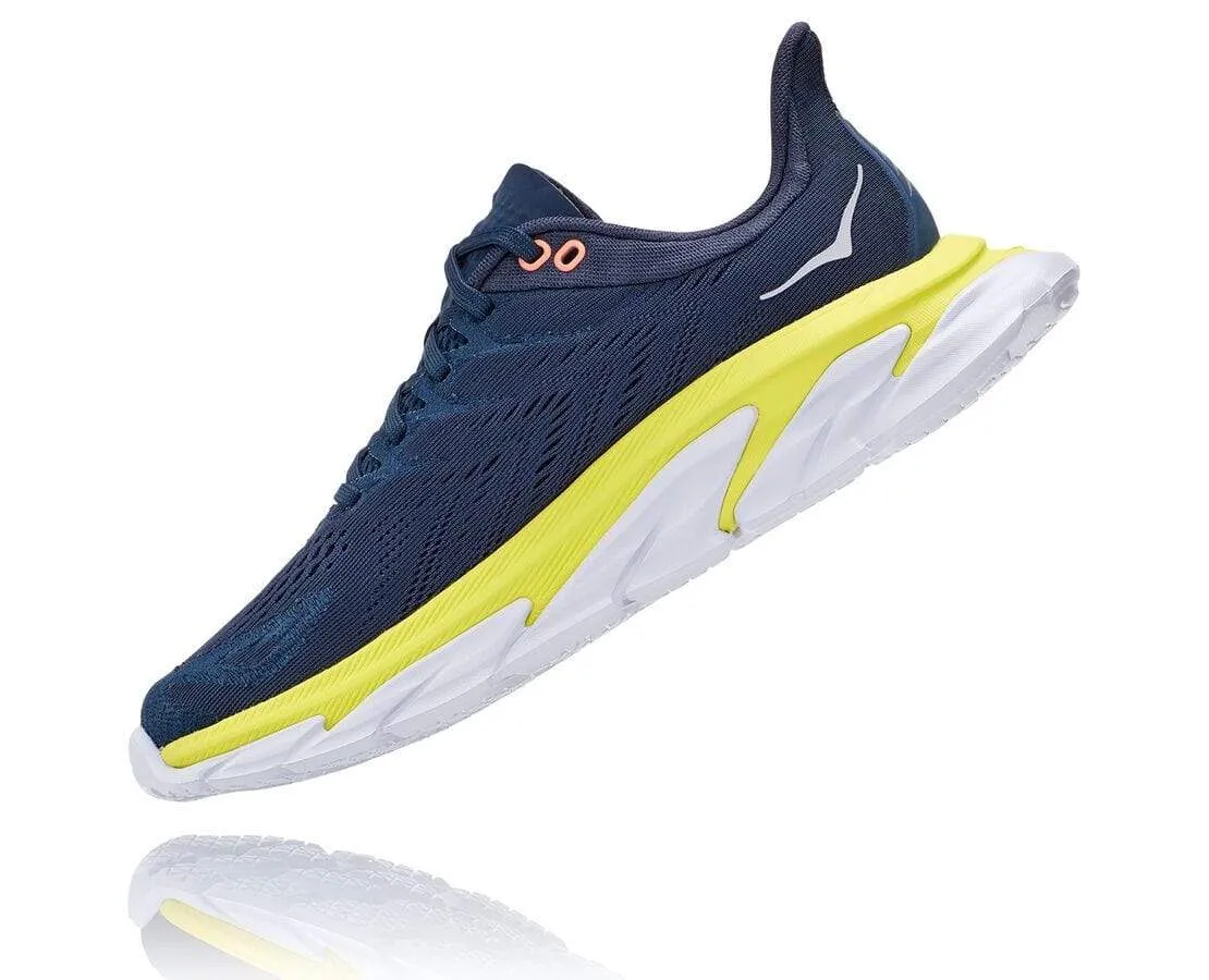 Hoka Women's Clifton Edge Running Shoes- Moonlit Ocean