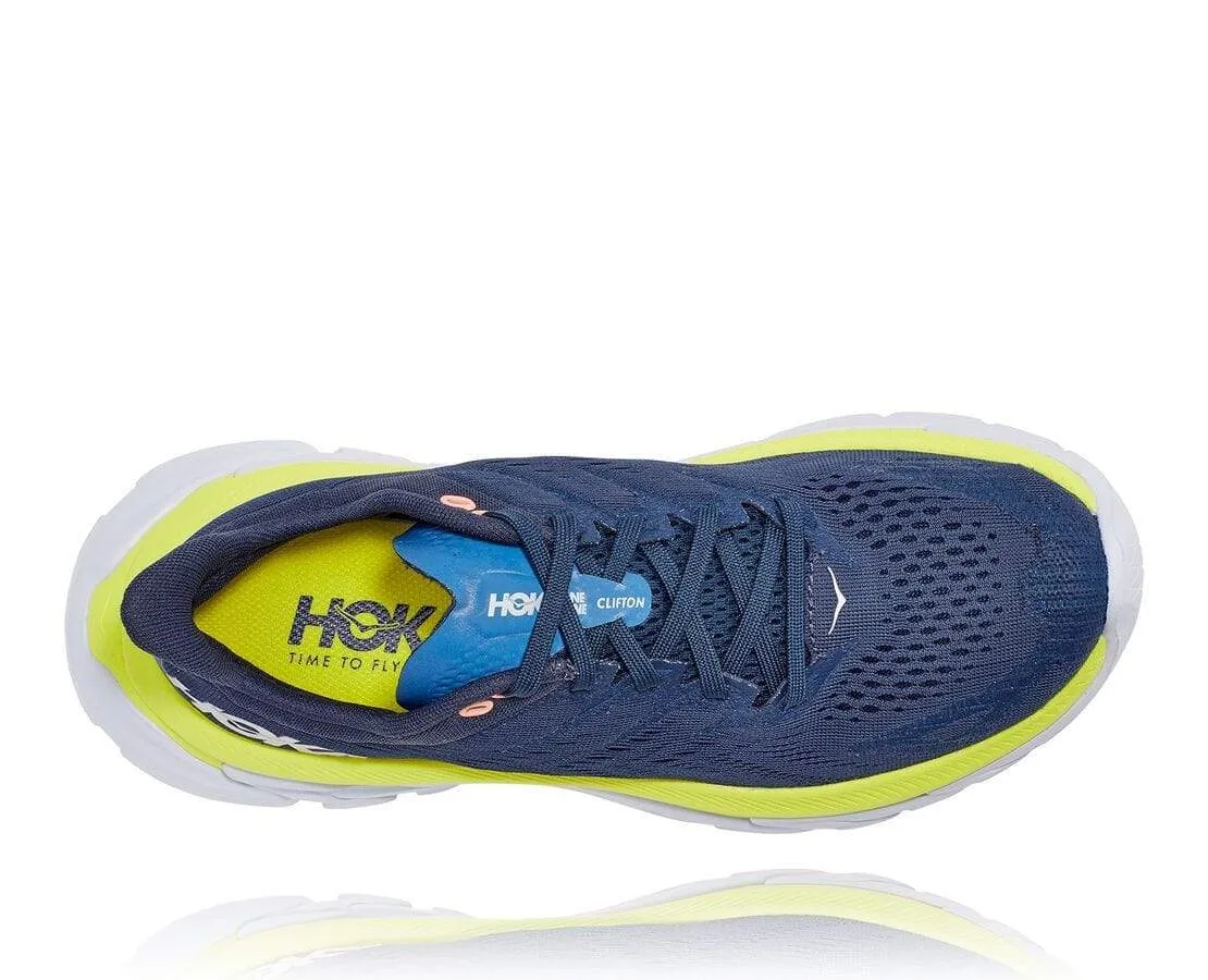 Hoka Women's Clifton Edge Running Shoes- Moonlit Ocean