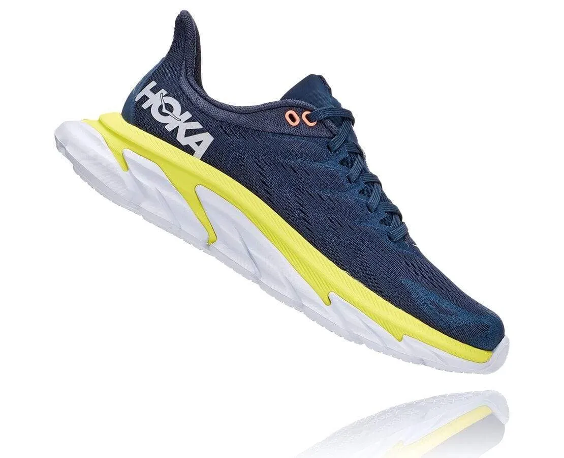 Hoka Women's Clifton Edge Running Shoes- Moonlit Ocean