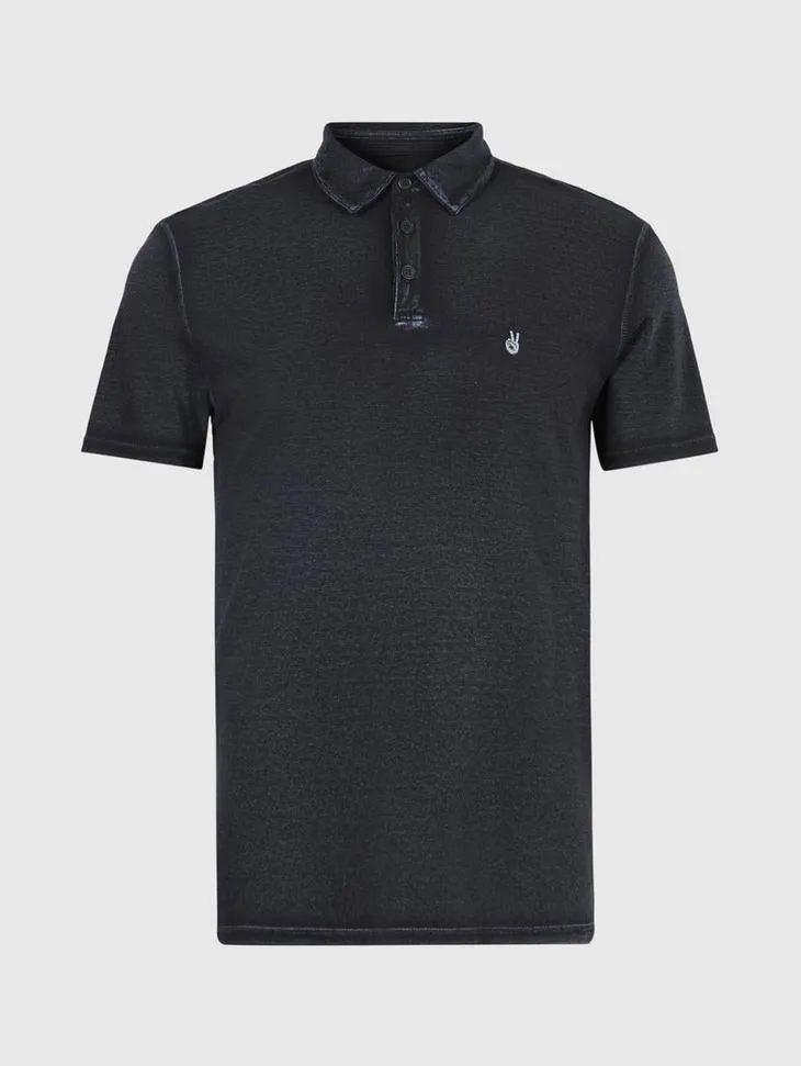 John Varvatos Soft Collar Peace Polo