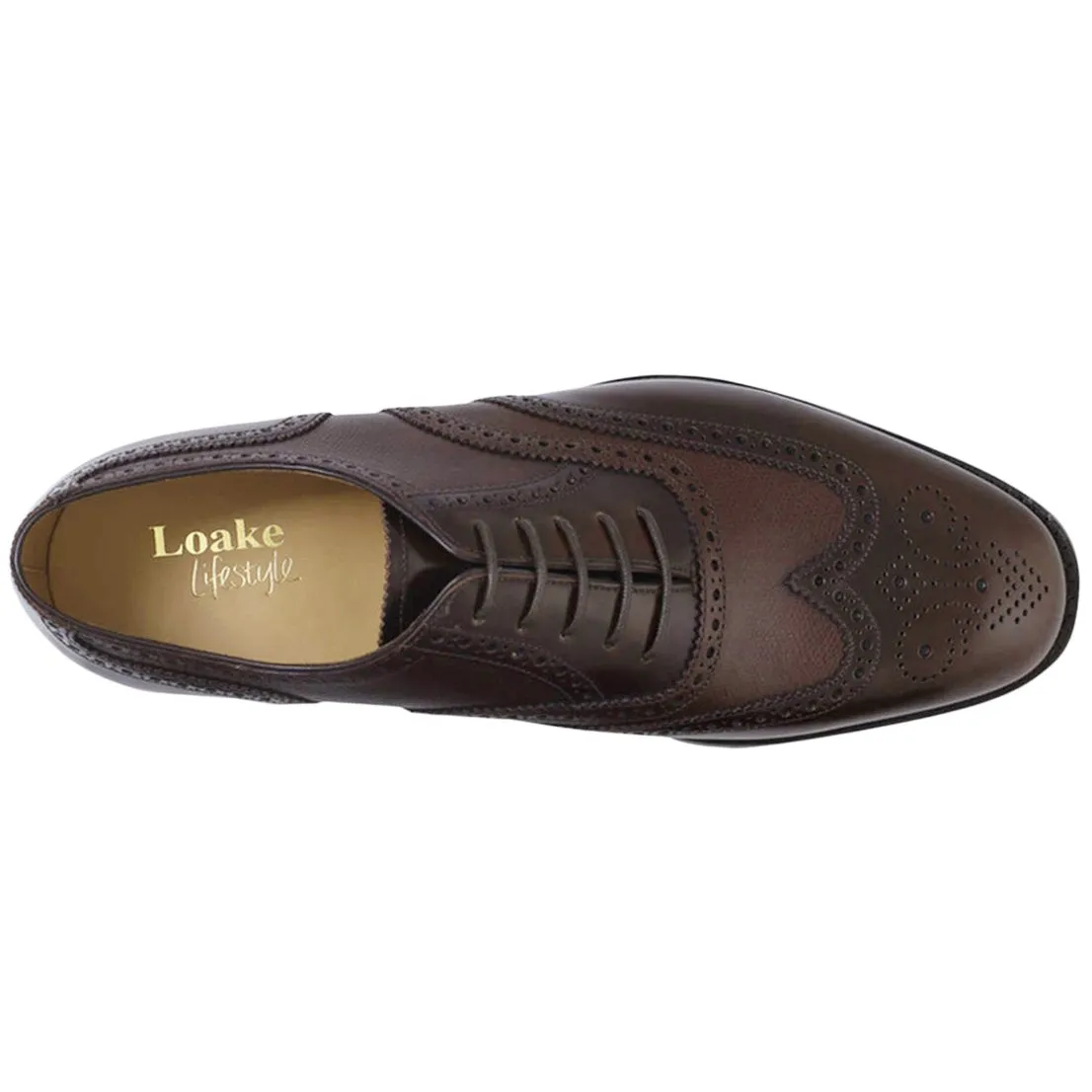 Loake Lowick Combined Leather Men's Brogue Shoes