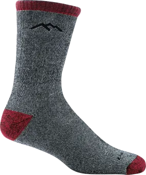 Men's Micro Crew Mountaineering Heavyweight Hiking Socks (Smoke)