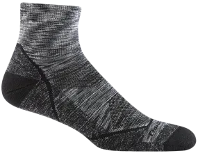 Men's Quarter Light Hiker Lightweight Hiking Socks (Space Gray)