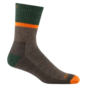Men's Ranger Micro Crew Midweight with Cushion Hiking Sock - Brown