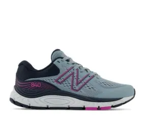 New Balance Women's 840v5 Walking Shoes- Eclipse/Magenta