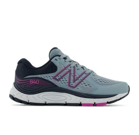 New Balance Women's 840v5 Walking Shoes- Eclipse/Magenta