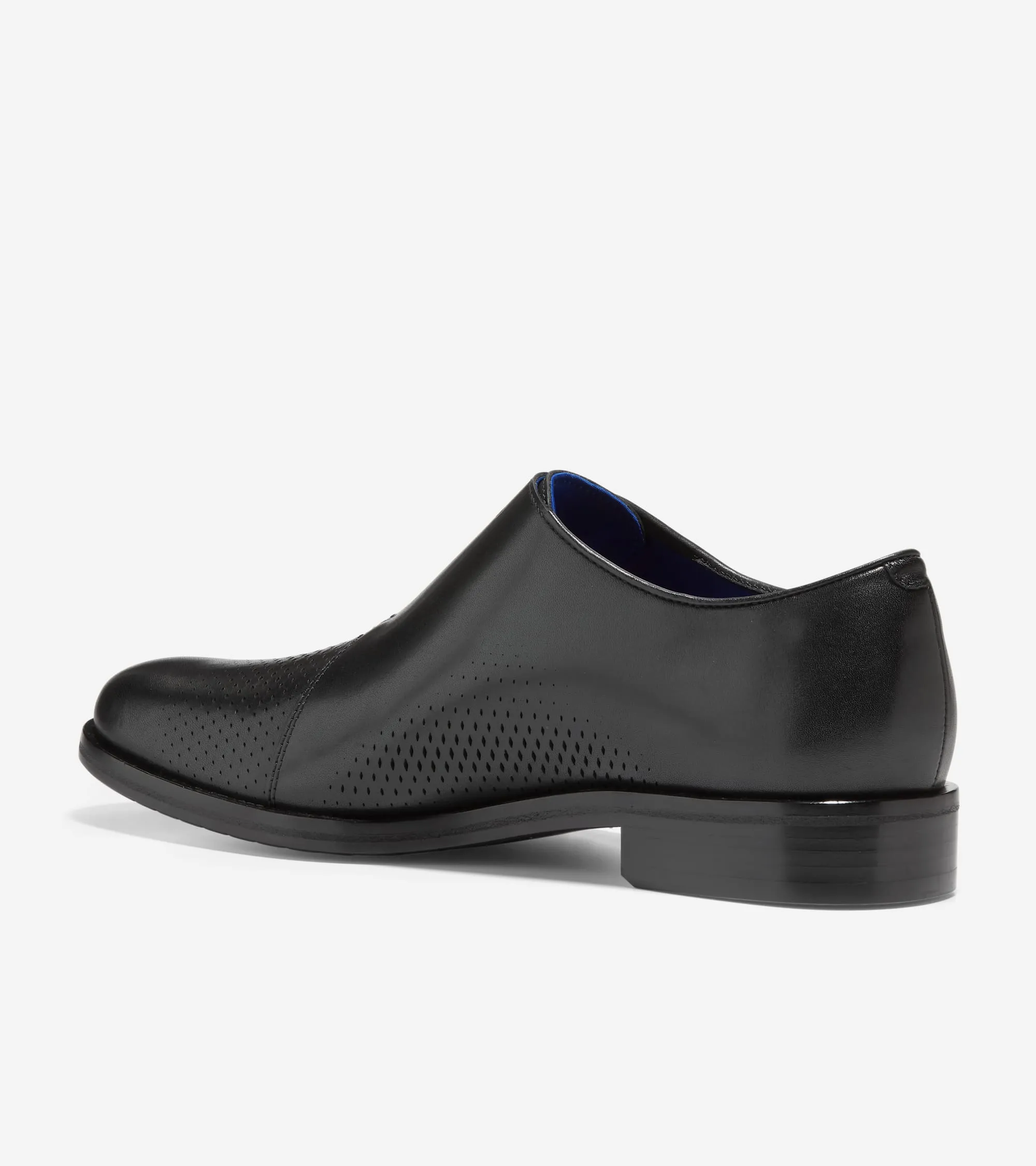 WASHINGTON GRAND LASER SINGLE MONK STRAP OXFORDS
