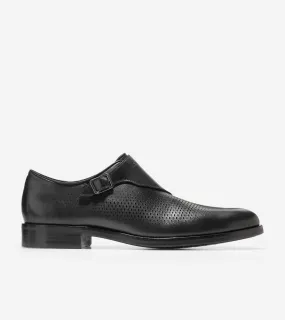 WASHINGTON GRAND LASER SINGLE MONK STRAP OXFORDS