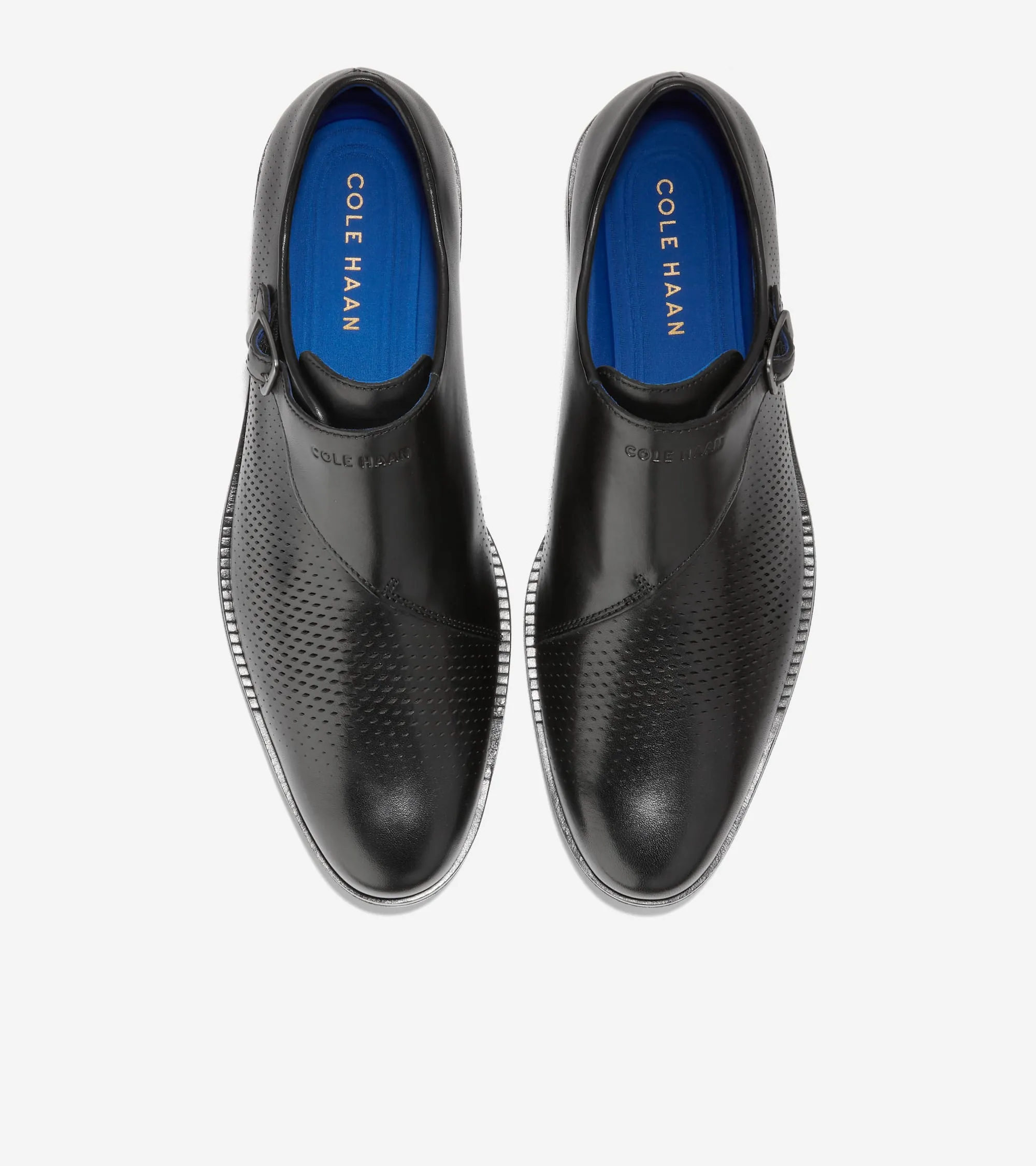 WASHINGTON GRAND LASER SINGLE MONK STRAP OXFORDS