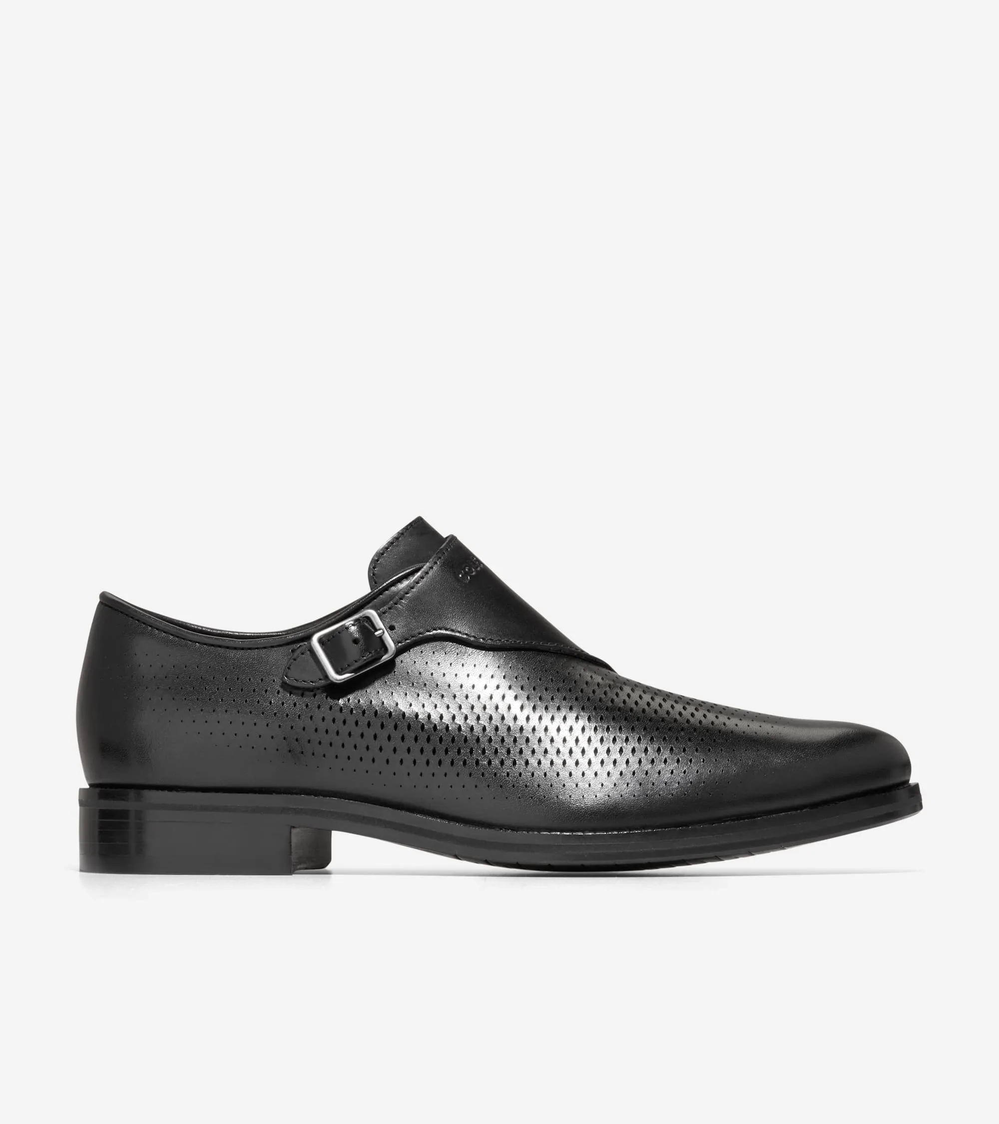 WASHINGTON GRAND LASER SINGLE MONK STRAP OXFORDS