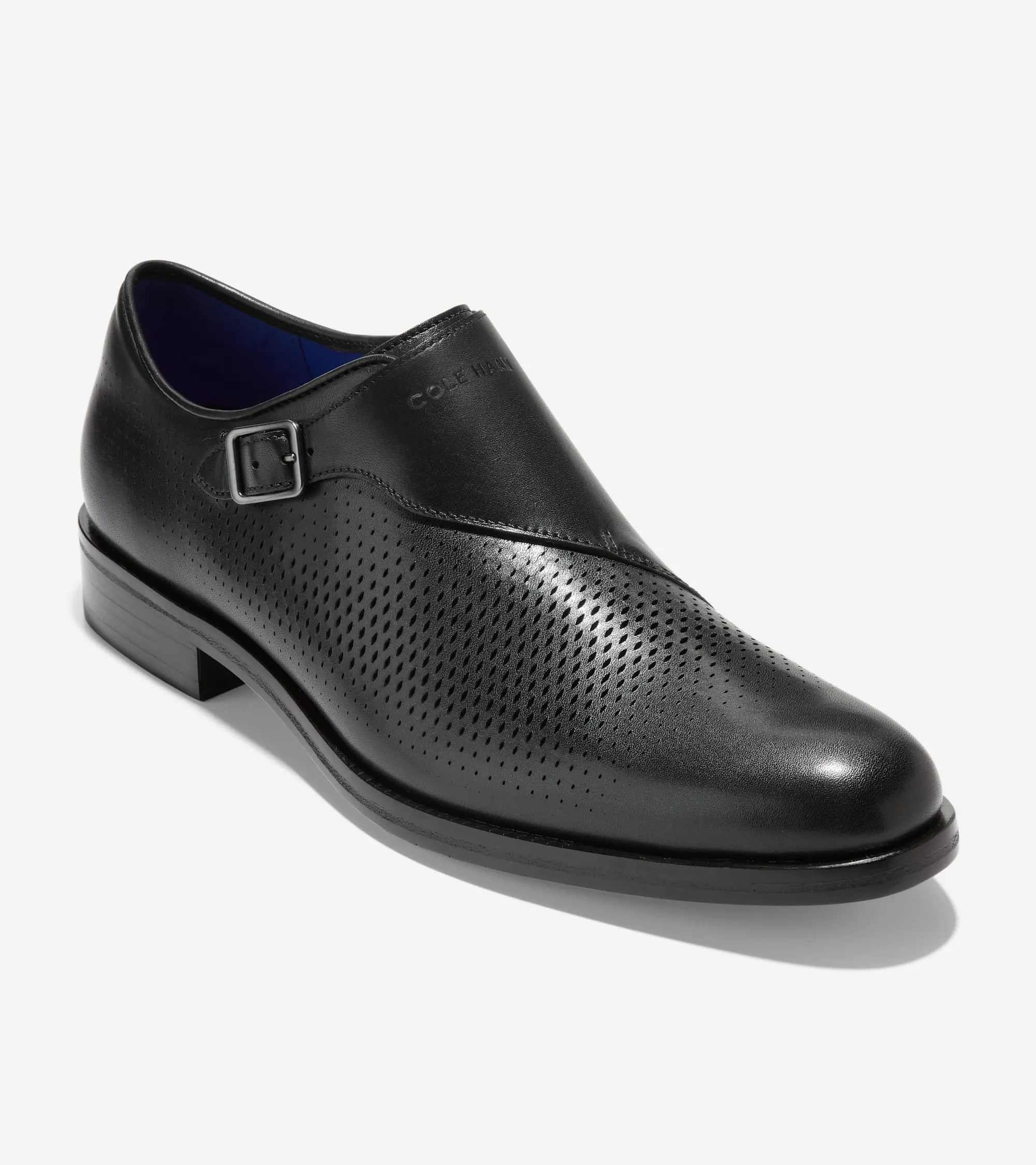 WASHINGTON GRAND LASER SINGLE MONK STRAP OXFORDS