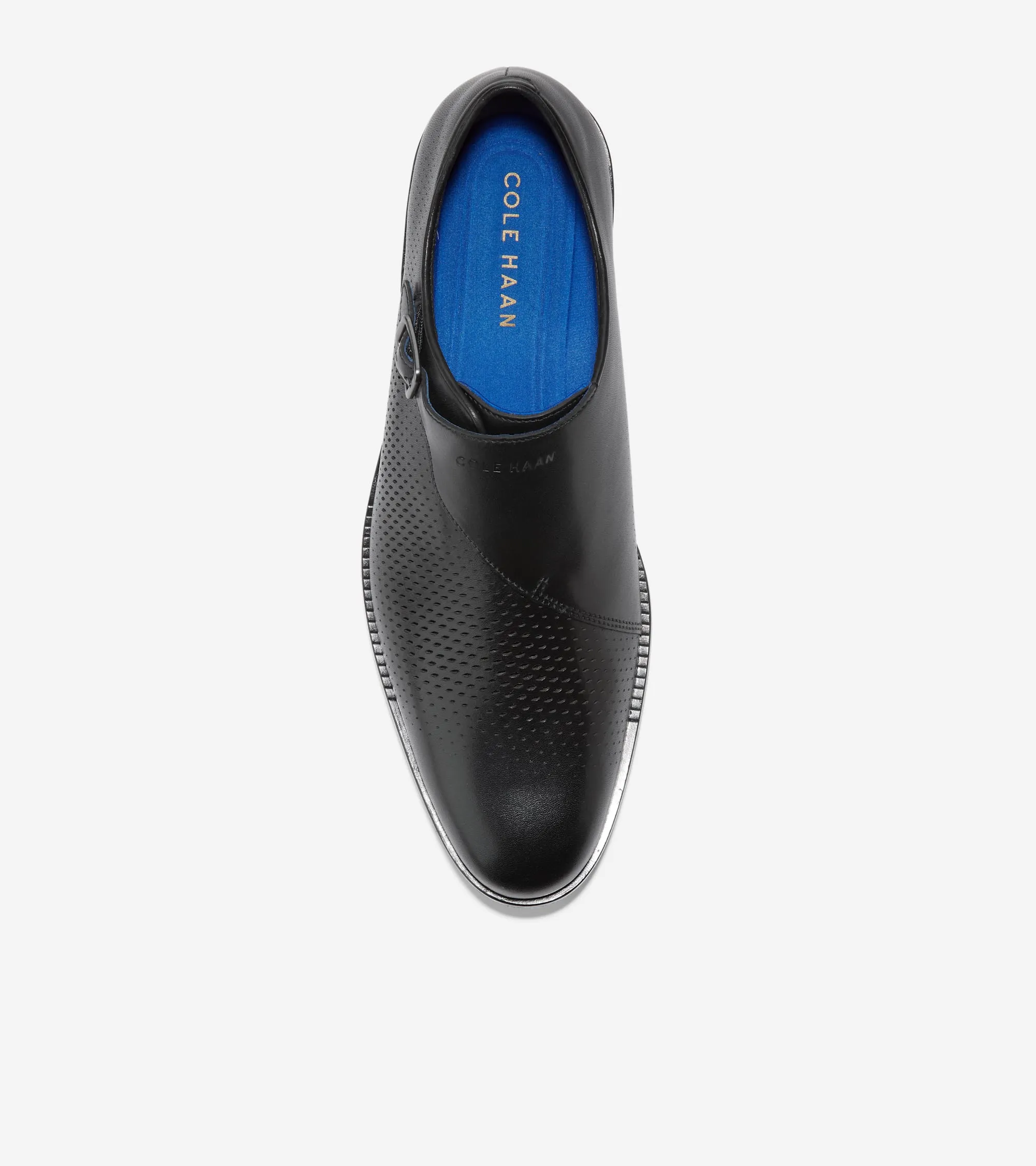 WASHINGTON GRAND LASER SINGLE MONK STRAP OXFORDS