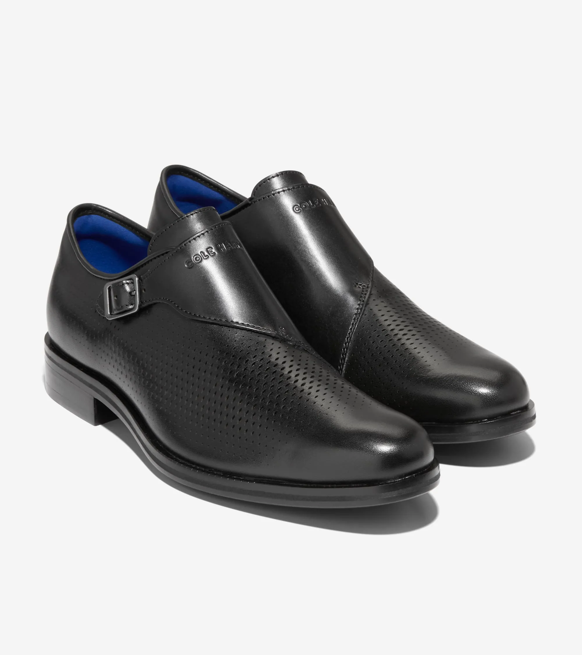 WASHINGTON GRAND LASER SINGLE MONK STRAP OXFORDS