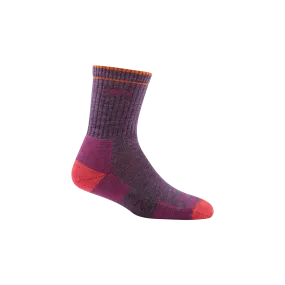 Women's Hiker Micro Crew Midweight Cushion Plum Heather