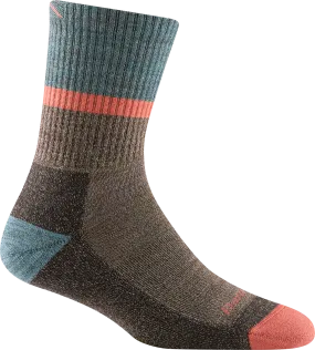 ZZNB_Women's Micro Crew Ranger Midweight Hiking Socks (Brown)